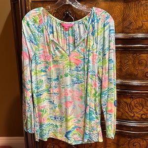 Lily Pulitzer Top! Like new! Size small